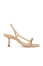 view 1 of 5 Christine Sandal in Bisque Nappa