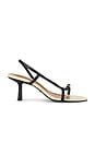 view 1 of 5 Christine Sandal in Black Snake
