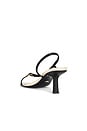 view 3 of 5 Christine Sandal in Black Snake