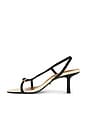 view 5 of 5 Christine Sandal in Black Snake