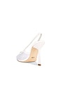 view 3 of 5 Glide Slingback Pump in White Nylon