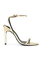 view 1 of 5 Micky Sandal in Gold Nappa