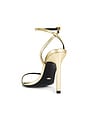 view 3 of 5 Micky Sandal in Gold Nappa