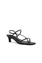 view 2 of 5 Tulip Sandal in Black Nappa