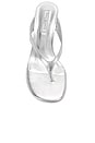 view 4 of 5 Krista Mule in Silver Nappa Metallic