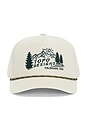 view 1 of 2 CASQUETTE MOUNTAIN SCENE in Bone White