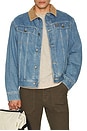 view 3 of 4 Sightseer Jean Jacket in Mid Denim