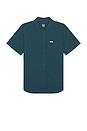 view 1 of 3 Global Short Sleeve Shirt in Pond Blue