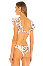 view 3 of 4 Valentina Hollywood Floral Ruffle Bikini Top in Star