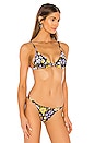 view 2 of 4 Bianca Triangle Bikini Top in Black