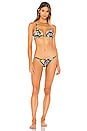 view 4 of 4 Bianca Triangle Bikini Top in Black
