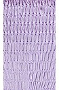 view 5 of 5 Jagger Smocked Triangle Bikini Top in Lilac