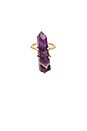 view 1 of 3 Amethyst Aura Ring in Gold