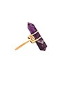 view 2 of 3 Amethyst Aura Ring in Gold