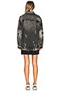 view 3 of 4 Chitra Oversized Trucker Jacket in Black Aged