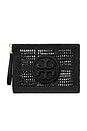 view 1 of 4 Ella Crochet Pouch in Black