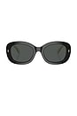 view 1 of 3 Rectangular Sunglasses in Black