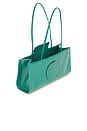 view 5 of 4 Ella East-West Tote Bag in Bright Malachite