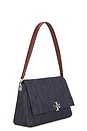 view 5 of 5 Charlie Denim Shoulder Bag in Midnight 