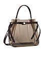 view 2 of 7 BOLSO ROMY CLEAR BUCKET in Rootbeer Float