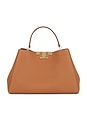 view 2 of 5 Eleanor Soft Satchel Bag in Aged Tan