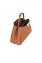 view 5 of 5 Eleanor Soft Satchel Bag in Aged Tan