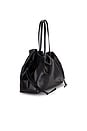 view 3 of 4 Ella Recycled Drawstring in Black
