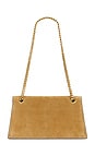 view 2 of 5 Kira Turnlock Suede Shoulder Bag in Toffee