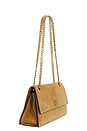 view 3 of 5 Kira Turnlock Suede Shoulder Bag in Toffee