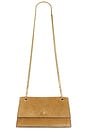 view 5 of 5 Kira Turnlock Suede Shoulder Bag in Toffee