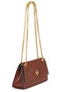 view 4 of 5 Kira Turnlock Embossed Snake Mini Shoulder Bag in Sweet Maple