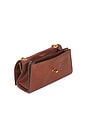 view 5 of 5 Kira Turnlock Embossed Snake Mini Shoulder Bag in Sweet Maple