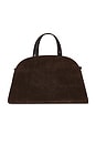 view 4 of 5 Romy Suede Bauletto Bag in Dark Cocoa