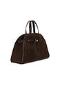 view 5 of 5 Romy Suede Bauletto Bag in Dark Cocoa
