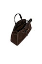 view 6 of 5 Romy Suede Bauletto Bag in Dark Cocoa