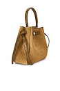 view 5 of 5 Romy Suede Bucket Bag in Stone