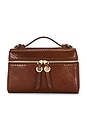 view 2 of 5 Romy Embossed Slim Top Handle Bag in Sweet Maple