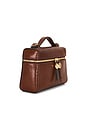 view 5 of 5 Romy Embossed Slim Top Handle Bag in Sweet Maple