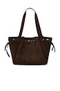 view 1 of 4 BOLSO TOTE DE ANTE ROMY in Dark Cocoa