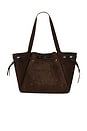 view 2 of 4 BOLSO TOTE DE ANTE ROMY in Dark Cocoa