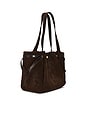 view 4 of 4 BOLSO TOTE DE ANTE ROMY in Dark Cocoa