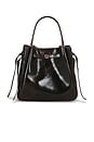 view 2 of 5 Romy Distressed Bucket Bag in Dark Brown
