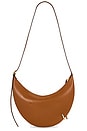 view 2 of 4 SAC À BANDOULIÈRE PIERCED in Aged Tan