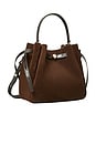 view 3 of 5 Romy Suede Bucket Bag in Dark Cocoa
