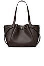 view 1 of 5 Romy Tote in Deep Brown