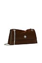 view 2 of 4 Turnlock Shoulder Bag in Dark Cocoa