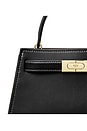 view 4 of 4 Lee Radziwill Pebble Mini Top Handle Bag in Black