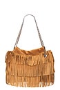 view 1 of 4 BOLSA HOBO COM FRANJAS FLEMING in Wild Tobacco