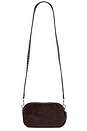 view 2 of 4 Miller Suede Mini Crossbody Bag in Shadow Oak