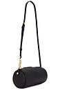 view 3 of 4 T Monogram Pebble Cylinder Bag in Black